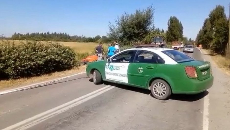 El hecho ocurrió a las 09.00 horas de este lunes. (Imagen captura video). 